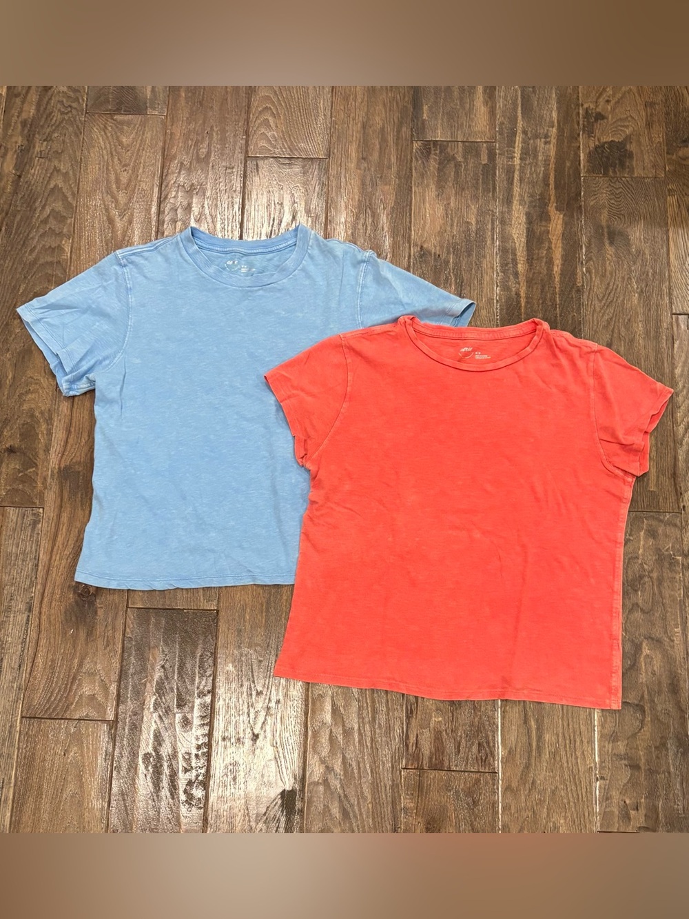 aerie - Blue and Coral Tees